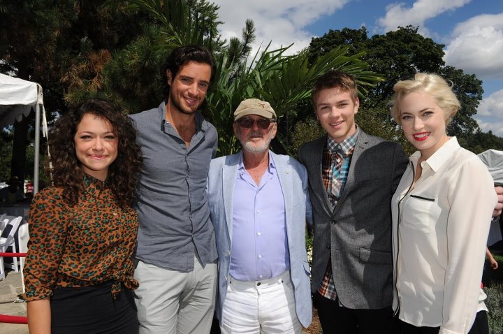 Connor Jessup and fellow TIFF Rising Stars at the CFC BBQ!