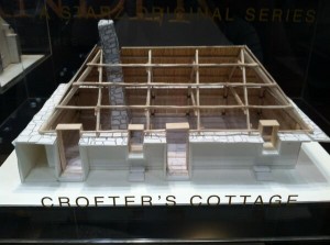 Model of crofters cottage 