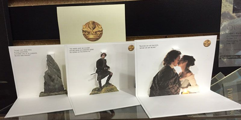 Outlander-pop-up-cards-ny-toy-fair-prototype-debut