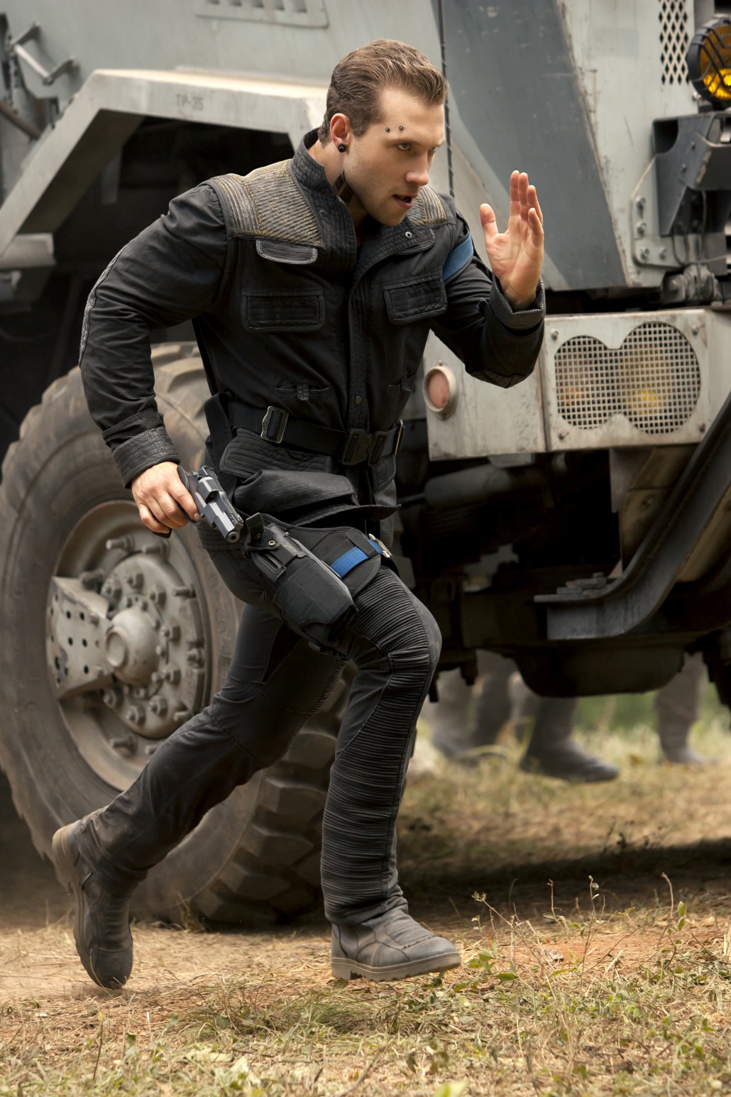 Jai Courtney as Eric  in The Divergent Series: Insurgent. Copyright 2015, Lionsgate Productions