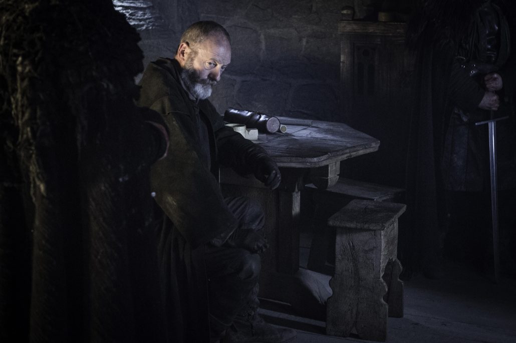 Pictured: Liam Cunningham as Davos Seaworth Credit: Helen Sloan/HBO