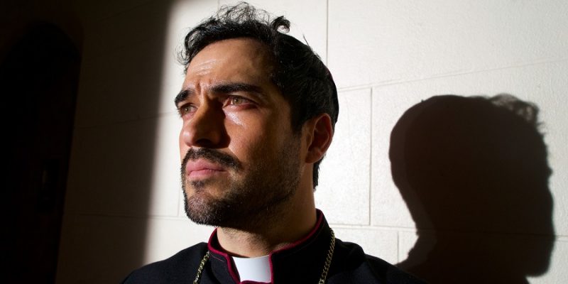 THE EXORCIST: Alfonso Herrera in the "Ritual and Repetition" episode of THE EXORCIST airing Friday, Dec. 8 (9:01-10:00 PM ET/PT) on FOX. ©2017 Fox Broadcasting Co. Cr: Shane Harvey/FOX