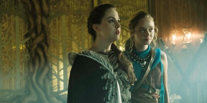 THE MAGICIANS -- "The Losses of Magic" Episode 303 -- Pictured: (l-r) Brittany Curran as Fen, Madeleine Arthur as Fray -- (Photo by: Eric Milner/Syfy)