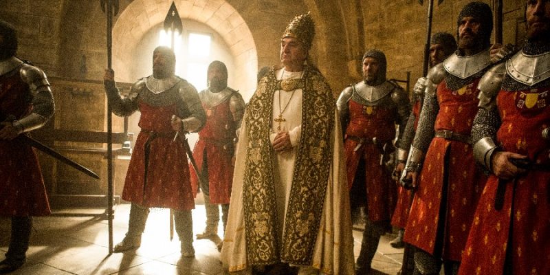 Pope Boniface VIII (Jim Carter) from HISTORY's New Drama Series Knightfall. ‘IV’ premieres Jan. 24 at 10PM ET/PT.
Photo by Larry Horricks/HISTORY