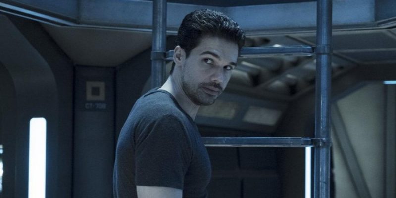 THE EXPANSE -- "Delta-V" Episode 307 -- Pictured: Steven Strait as Earther James Holden -- (Photo by: Rafy/Syfy)