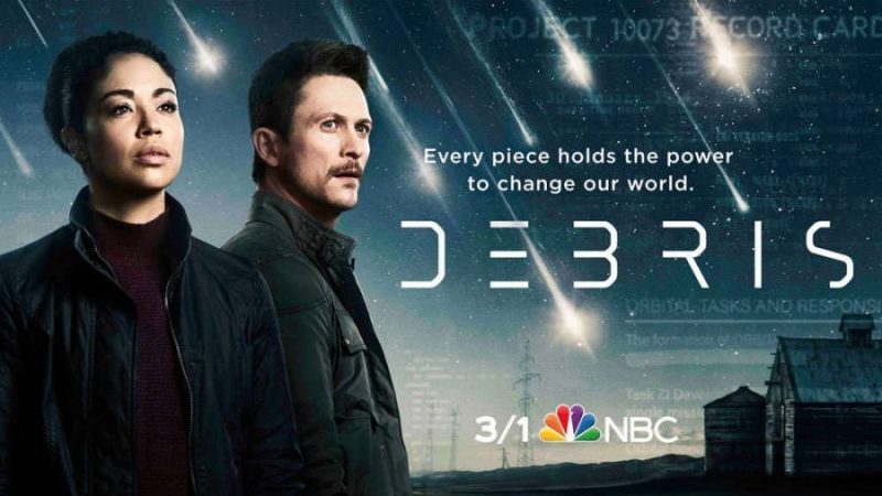 "Debris" debuts on NBC this Monday, March 1, at 10 p.m. PT