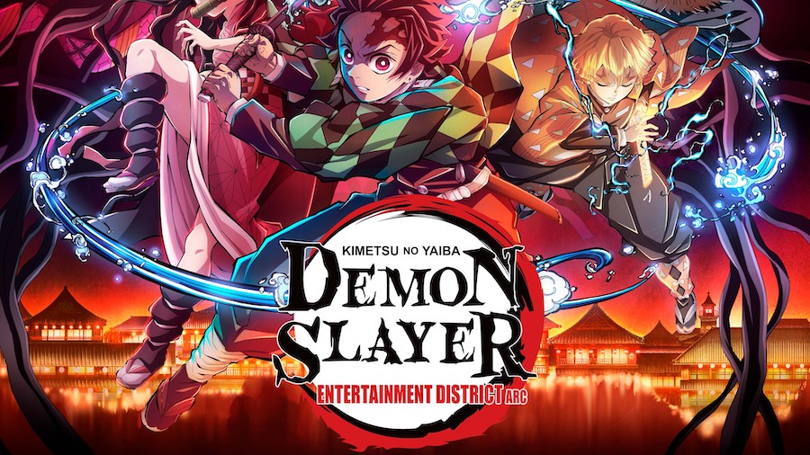 Demon Slayer: Kimetsu no Yaiba - Demon Slayer: Kimetsu no Yaiba  Entertainment District Arc English dub's Episode 9 is streaming now on  Crunchyroll and Funimation! 🌊 ⚡