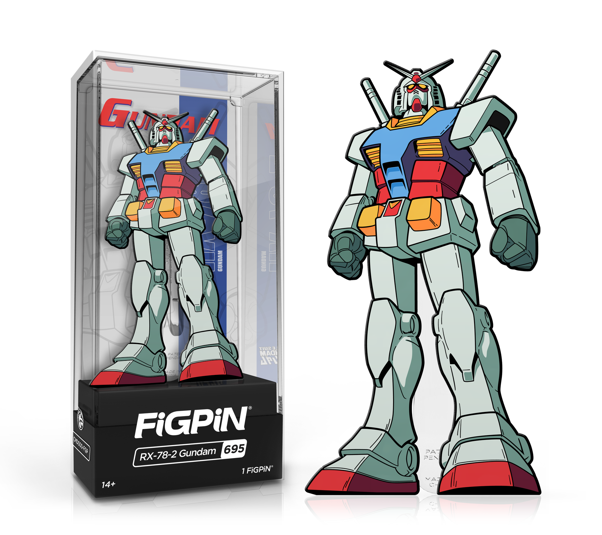 Gundam Lapel Pin Free Ship In USA 