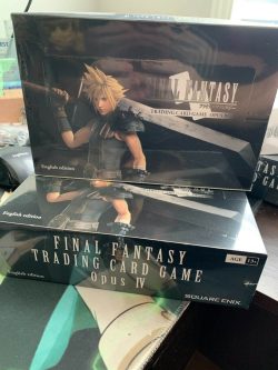 Final Fantasy #8 TCG Opus VIII Booster Box FFTCG SEALED!! 