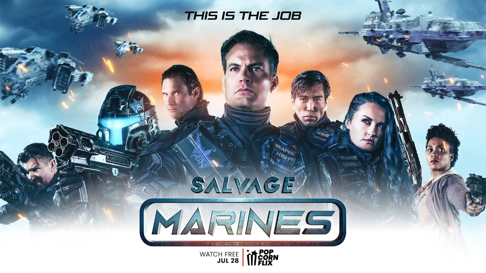 Casper Van Dien stars in Salvage Marines