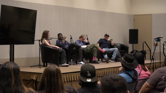 The Grand Theft Auto V cast at Game On Expo 2024