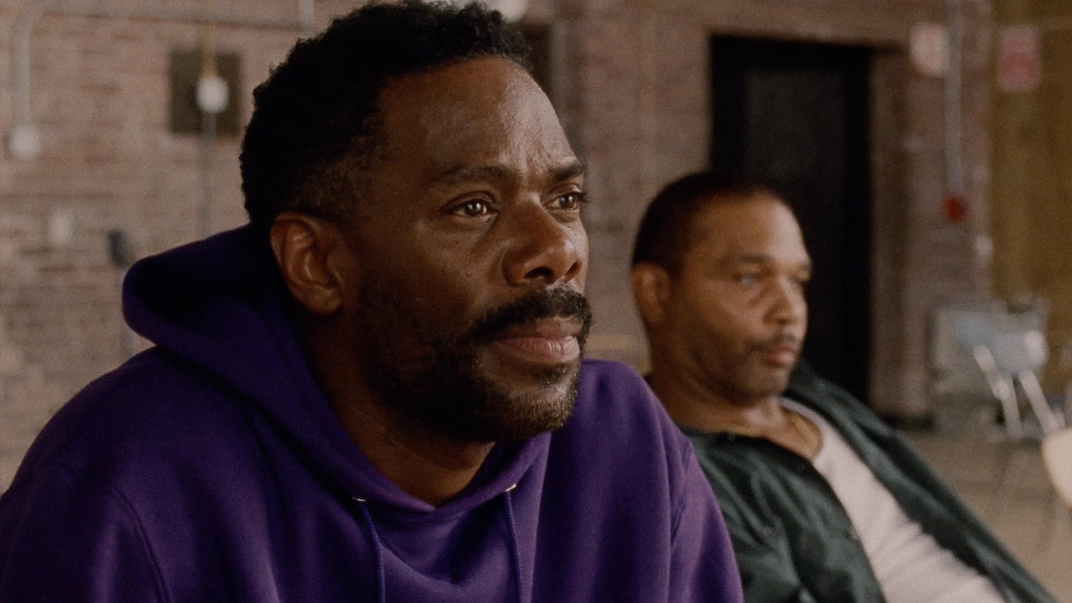 (L-R) Colman Domingo, Clarence Maclin. Courtesy of A24